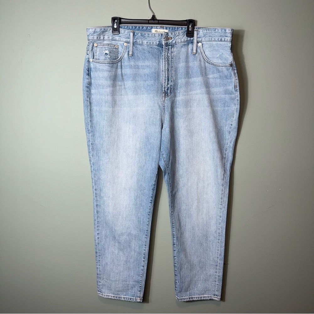Madewell Women’s The Curvy Perfect Vintage‎ Jeans Size 35 Light Wash
